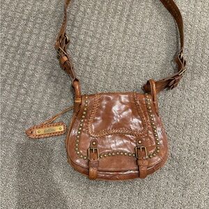 Sam Edelman Brown Leather Crossbody Bag